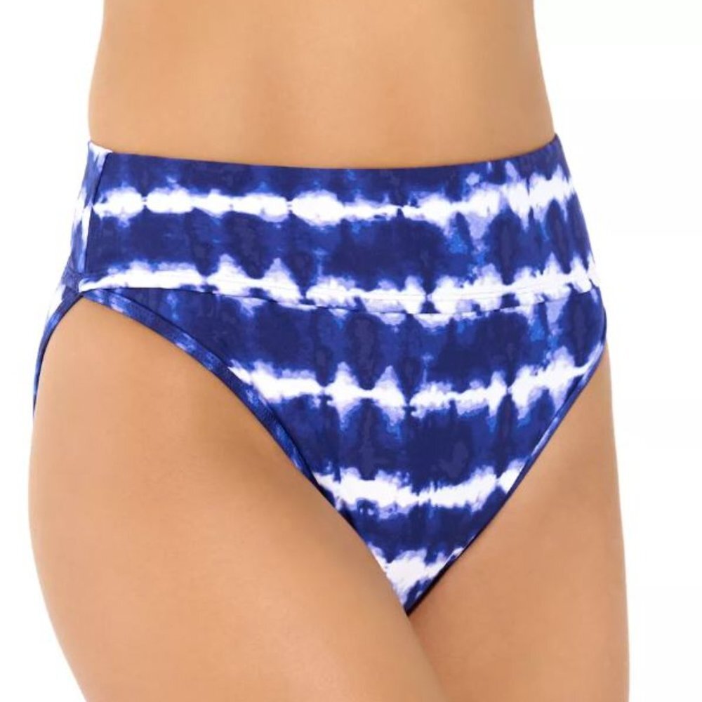 Women's Freshwater Banded High-Leg Swim Bottoms ❤❤❤